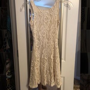 Ivory baby doll dress